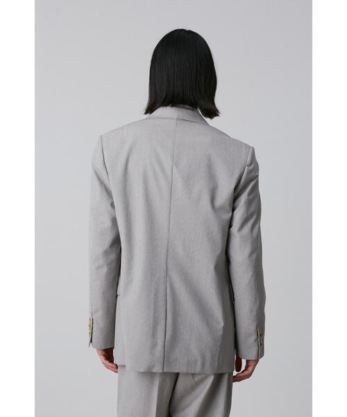 YLEVE(イレーヴ)の「YLEVE / WOOL CHAMBRAY JACKET(テーラードジャケット・メンズ・グレー/ネイビー・3/4/5)」の15枚目の写真