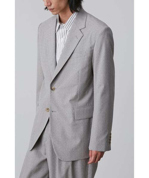 YLEVE(イレーヴ)の「YLEVE / WOOL CHAMBRAY JACKET(テーラードジャケット・メンズ・グレー/ネイビー・3/4/5)」の13枚目の写真