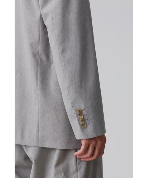 YLEVE(イレーヴ)の「YLEVE / WOOL CHAMBRAY JACKET(テーラードジャケット・メンズ・グレー/ネイビー・3/4/5)」の14枚目の写真