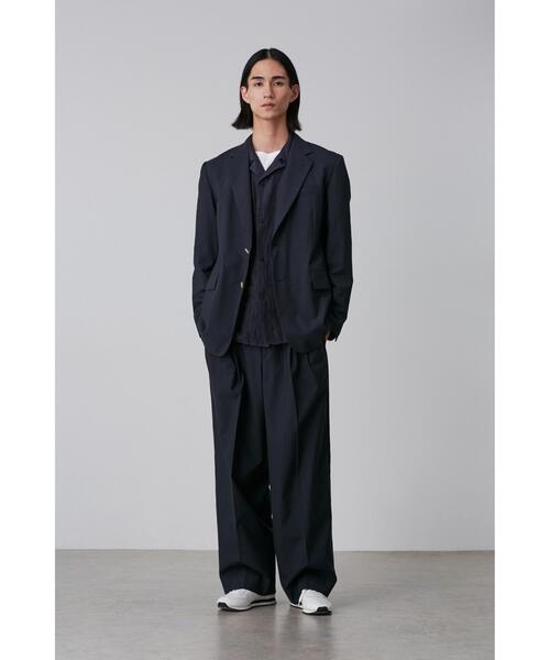YLEVE(イレーヴ)の「YLEVE / WOOL CHAMBRAY JACKET(テーラードジャケット・メンズ・グレー/ネイビー・3/4/5)」の10枚目の写真