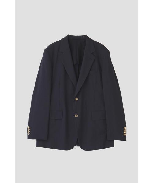 YLEVE(イレーヴ)の「YLEVE / WOOL CHAMBRAY JACKET(テーラードジャケット・メンズ・グレー/ネイビー・3/4/5)」の11枚目の写真