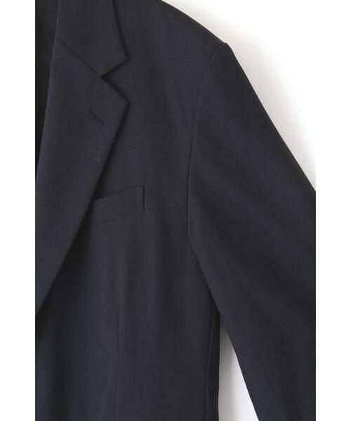 YLEVE(イレーヴ)の「YLEVE / WOOL CHAMBRAY JACKET(テーラードジャケット・メンズ・グレー/ネイビー・3/4/5)」の3枚目の写真