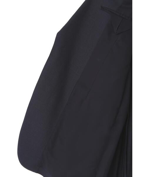 YLEVE(イレーヴ)の「YLEVE / WOOL CHAMBRAY JACKET(テーラードジャケット・メンズ・グレー/ネイビー・3/4/5)」の5枚目の写真