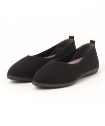 ABC SELECT エービーシーセレクト POINTED WOOL KNIT ポインテッド ウールニットパンプス W5090 BLACK