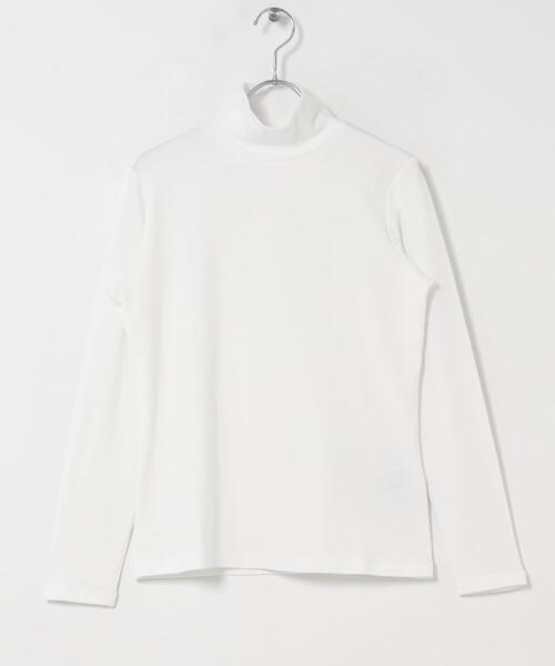 FORK&SPOON(フォークアンドスプーン)の「FORK&SPOON ベアジャージータートルネックプルオーバー(Tシャツ/カットソー・レディース・ブラック/ブラック系その他/オフホワイト・1)」の13枚目の写真