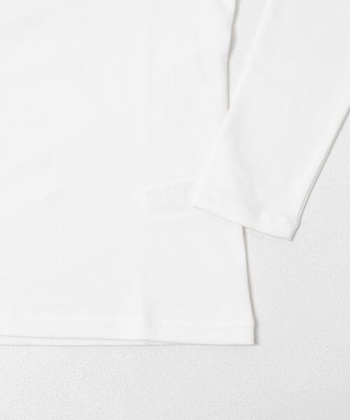 FORK&SPOON(フォークアンドスプーン)の「FORK&SPOON ベアジャージータートルネックプルオーバー(Tシャツ/カットソー・レディース・ブラック/ブラック系その他/オフホワイト・1)」の14枚目の写真