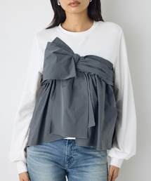 アシンメトリー」に該当するTシャツ/カットソー（長袖）ファッション