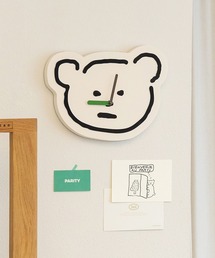 ALAND（エーランド）の「Romane corp.／Bear壁掛け時計（掛け時計）」