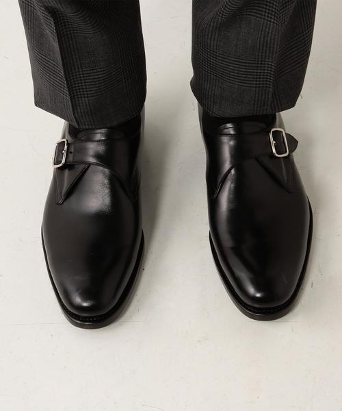 UNITED ARROWS（ユナイテッドアローズ）の「UAD  レザー シングル モンク シューズ（ドレスシューズ・メンズ・ブラック・6h/8/6/7/7h/9h/8h/9）」の8枚目の写真