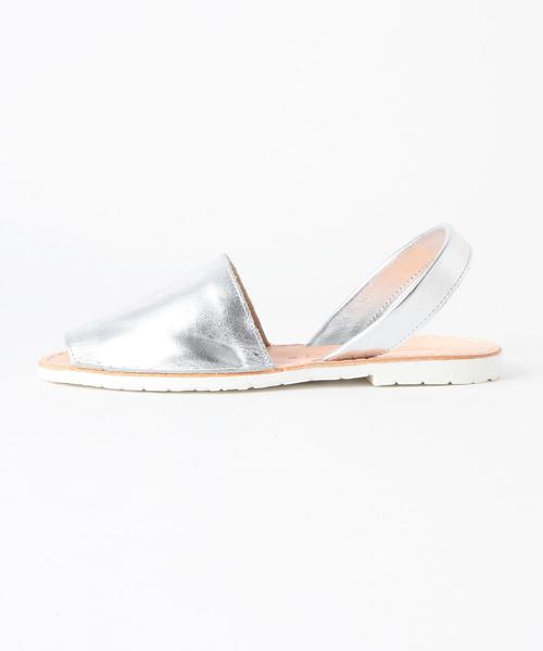 Another Edition（アナザーエディション）の「desampedroフラットシルバーサンダル/desampedro FLT SV SNDL（サンダル・レディース・シルバー・36/37/38）」の4枚目の写真