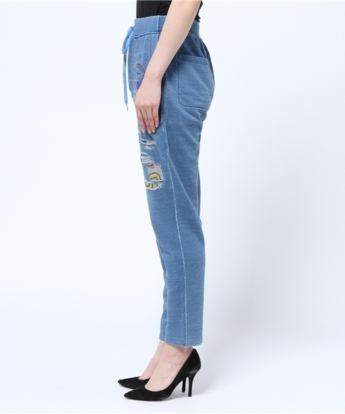 HYSTERIC GLAMOUR（ヒステリックグラマー）の「ワッペン pt リメイクSWP（その他パンツ・レディース・インディゴブルー/トップグレー・FREE）」の5枚目の写真