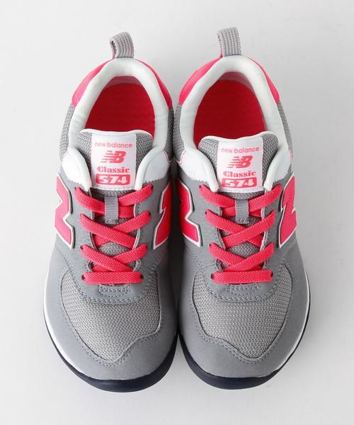 NEW BALANCE(ニューバランス)の「【NEW BALANCE(ニューバランス)】KS574 14cm-21cm◆(スニーカー・キッズ・グレー/レッド/ネイビー・14cm/15cm/16cm/17cm/18cm/21cm/20cm/19cm)」の4枚目の写真