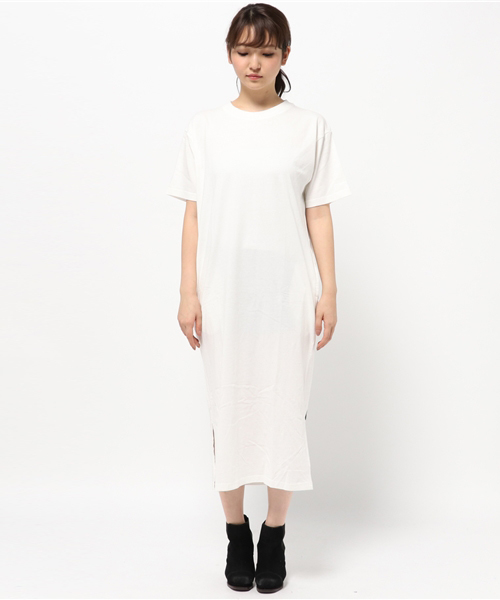 MOUSSY(マウジー)の「I'LL LET'S OPJ(ワンピース・レディース・ブラック/ホワイト・FREE)」の3枚目の写真