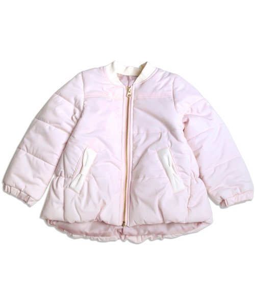 apres les cours（アプレレクール）の「後シャーリング中綿ジャケット（ダウンジャケット/コート・キッズ・キャメル/ピンク/ネイビー・100/90/120/140/110/130/80）」の11枚目の写真