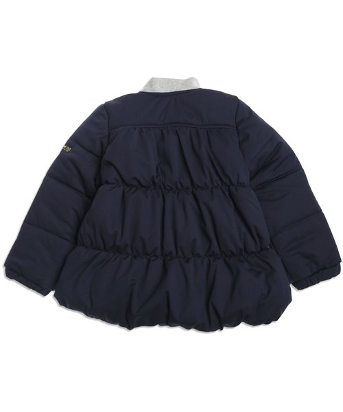 apres les cours（アプレレクール）の「後シャーリング中綿ジャケット（ダウンジャケット/コート・キッズ・キャメル/ピンク/ネイビー・100/90/120/140/110/130/80）」の13枚目の写真