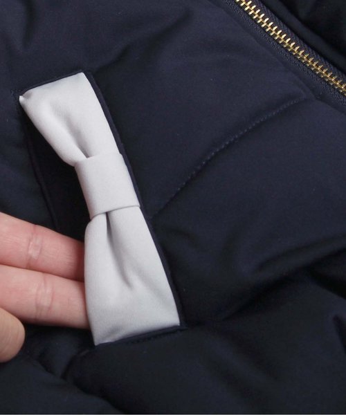 apres les cours（アプレレクール）の「後シャーリング中綿ジャケット（ダウンジャケット/コート・キッズ・キャメル/ピンク/ネイビー・100/90/120/140/110/130/80）」の18枚目の写真