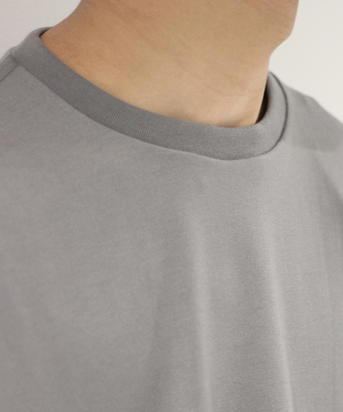 DESCENTE（デサント）の「◇DESCENTE / デサント PAUSE 別注  ゼロシーム7分丈BIG TEE	（Tシャツ/カットソー・メンズ・グレー系その他/カーキ/ホワイト/ブラウン/ネイビー・MEDIUM/LARGE/X-LARGE）」の13枚目の写真