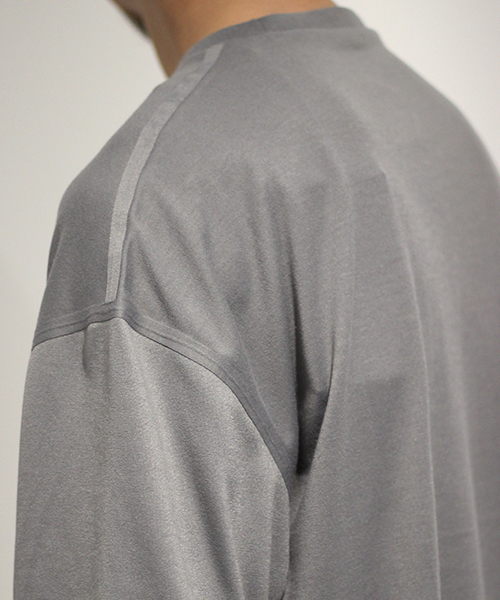 DESCENTE（デサント）の「◇DESCENTE / デサント PAUSE 別注  ゼロシーム7分丈BIG TEE	（Tシャツ/カットソー・メンズ・グレー系その他/カーキ/ホワイト/ブラウン/ネイビー・MEDIUM/LARGE/X-LARGE）」の16枚目の写真