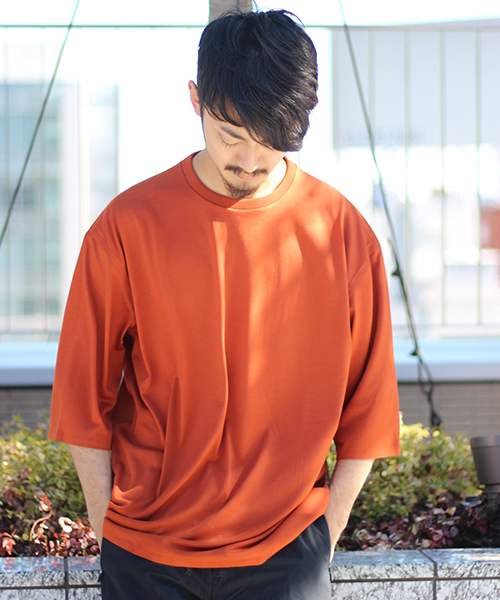 DESCENTE（デサント）の「◇DESCENTE / デサント PAUSE 別注  ゼロシーム7分丈BIG TEE	（Tシャツ/カットソー・メンズ・グレー系その他/カーキ/ホワイト/ブラウン/ネイビー・MEDIUM/LARGE/X-LARGE）」の18枚目の写真