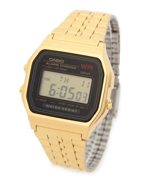 BEAMS BOY（ビームスボーイ）の「CASIO / "A159" GOLD（アナログ腕時計・レディース・ゴールド/ワイン・ONE SIZE）」の4枚目の写真
