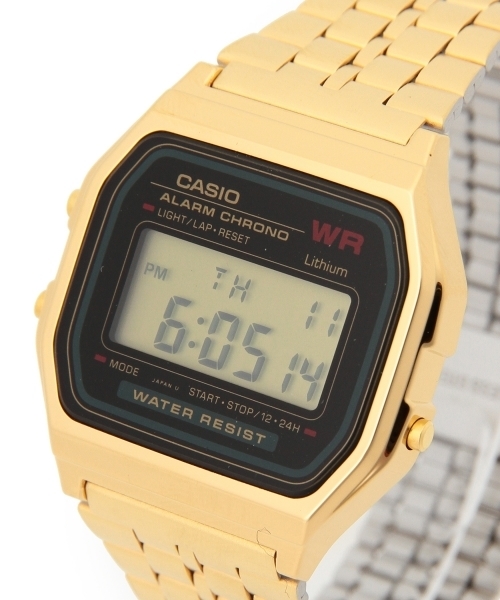 BEAMS BOY（ビームスボーイ）の「CASIO / "A159" GOLD（アナログ腕時計・レディース・ゴールド/ワイン・ONE SIZE）」の7枚目の写真
