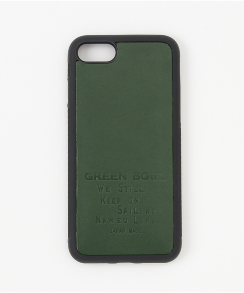 GREEN BOWL（グリーンボウル）の「GREENBOWL Leather iphone Cover/グリーンボウルレザーアイフォンカバー（スマホケース/カバー・メンズ・グリーン/キャメル/サックスブルー/ブラウン/マスタード・FREE）」の11枚目の写真