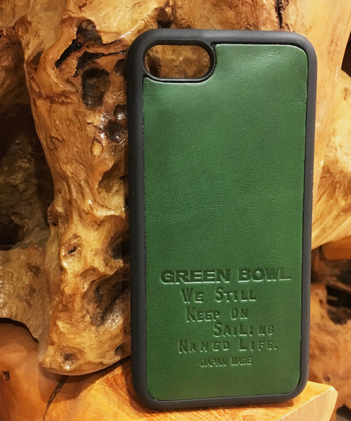 GREEN BOWL（グリーンボウル）の「GREENBOWL Leather iphone Cover/グリーンボウルレザーアイフォンカバー（スマホケース/カバー・メンズ・グリーン/キャメル/サックスブルー/ブラウン/マスタード・FREE）」の16枚目の写真