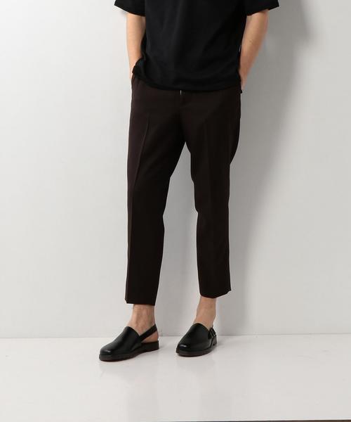 Steven Alan（スティーブンアラン）の「＜Steven Alan＞ SMER T/W WIDE SLOW ANKLE PANTS/ﾊﾟﾝﾂ ◆（その他パンツ・メンズ・ダークブラウン/ダークグレー・SMALL/LARGE/MEDIUM/X-LARGE）」の2枚目の写真