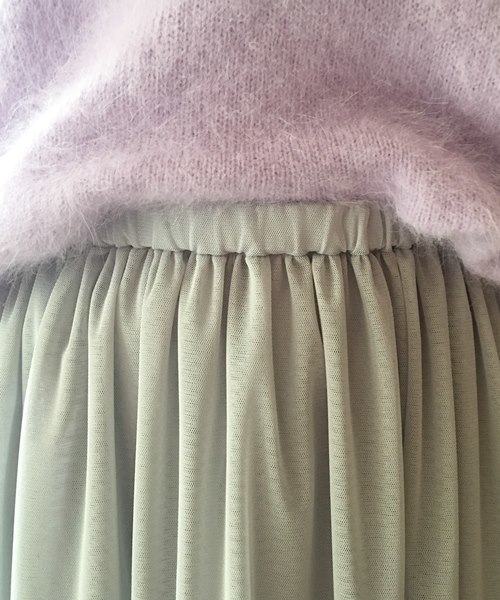 Banner Barrett(バナーバレット)の「【ZOZOTOWN限定】3WAYチュールスカート(スカート・レディース・ブラック/ライトグレー/パープル・38)」の12枚目の写真