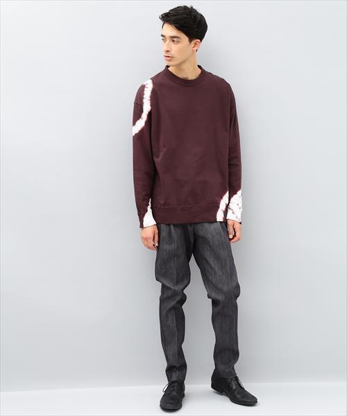ADAM ET ROPE'(アダムエロペ)の「インレイ絞り染めロングスリーブTシャツ(Tシャツ/カットソー・メンズ・ダークグリーン/ダークブラウン・M/L)」の16枚目の写真