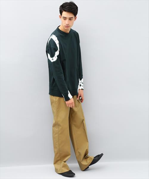 ADAM ET ROPE'(アダムエロペ)の「インレイ絞り染めロングスリーブTシャツ(Tシャツ/カットソー・メンズ・ダークグリーン/ダークブラウン・M/L)」の13枚目の写真