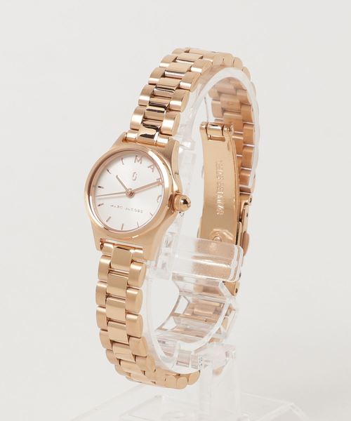 MARC JACOBS（マークジェイコブス）の「HENRY/ヘンリー ローズゴールド スティール ブレスレット 腕時計 20MM M8000610（アナログ腕時計・レディース・ゴールド系その他・ONE SIZE）」の6枚目の写真