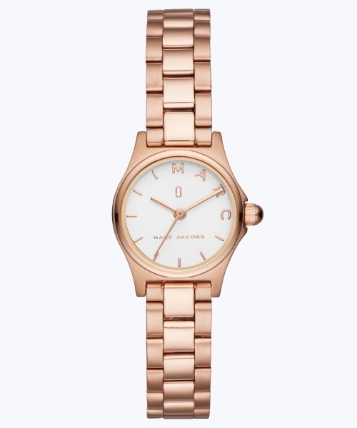 MARC JACOBS（マークジェイコブス）の「HENRY/ヘンリー ローズゴールド スティール ブレスレット 腕時計 20MM M8000610（アナログ腕時計・レディース・ゴールド系その他・ONE SIZE）」の5枚目の写真
