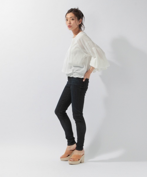 laboratory work（ラボラトリーワーク）の「カットワーク刺繍ブラウス（シャツ/ブラウス・レディース・ホワイト/ブラック/ラベンダー・MEDIUM）」の18枚目の写真