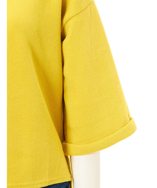 fifth（フィフス）の「Uネックバックロングプルオーバー（その他トップス・レディース・イエロー/ホワイト/ブラック・MEDIUM）」の9枚目の写真
