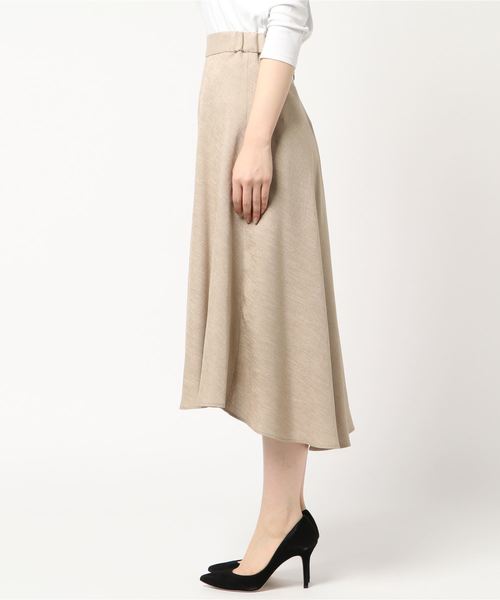 RIVE DROITE（リヴドロワ）の「リネンライクフィッシュテールスカート（スカート・レディース・ベージュ/イエロー/グリーン・36/38）」の4枚目の写真