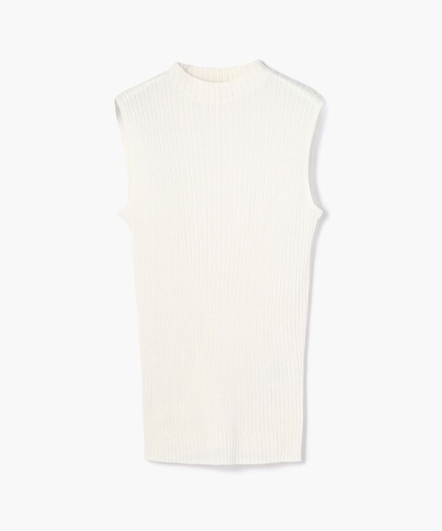 Ballsey ボールジィ の コットンリブ ノースリーブプルオーバー ニット セーター Wear