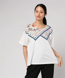 JUICY/ジューシー バンダナプリント ユルットTEE