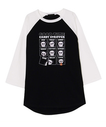 Candy Stripper | GOOD TIME RAGLAN Tシャツ(Tシャツ/カットソー)