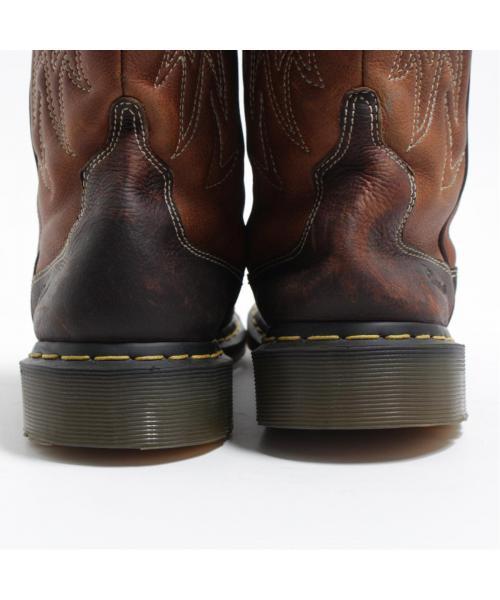 Dr. Martenブラウン ウエスタンブーツ　ヴィンテージ風 ブランド古着】ウエスタンブーツ（ブーツ）｜Dr. Martens