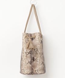 DouDou | ボクサー型パイソンバッグ(ショルダーバッグ)