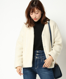 VENCEEXCHANGE | ショートボアコート(ブルゾン)