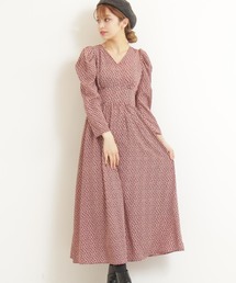 N.（N. Natural Beauty Basic） | パワーショルダーマキシワンピース(ワンピース)