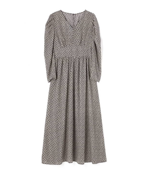 N.（N. Natural Beauty Basic）（エヌエヌナチュラルビューティーベーシック）の「パワーショルダーマキシワンピース（ワンピース・レディース・ブラック系その他/レッド系その他・MEDIUM）」の14枚目の写真