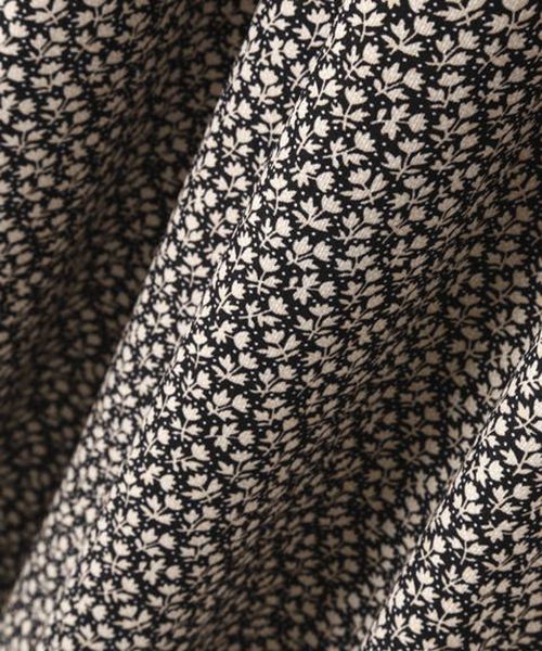 N.（N. Natural Beauty Basic）（エヌエヌナチュラルビューティーベーシック）の「パワーショルダーマキシワンピース（ワンピース・レディース・ブラック系その他/レッド系その他・MEDIUM）」の13枚目の写真