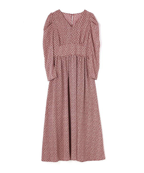 N.（N. Natural Beauty Basic）（エヌエヌナチュラルビューティーベーシック）の「パワーショルダーマキシワンピース（ワンピース・レディース・ブラック系その他/レッド系その他・MEDIUM）」の12枚目の写真