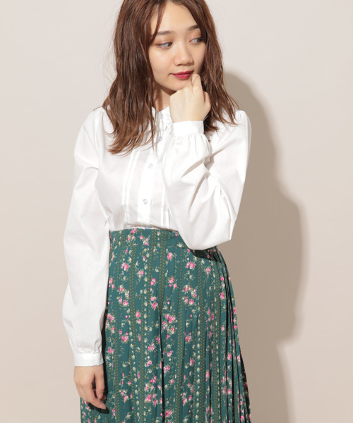 apres jour（アプレジュール）の「ベーシックフリルブラウス【ZOZOTOWN限定アイテム】（シャツ/ブラウス・レディース・ブラック/オフホワイト・フリー）」の15枚目の写真