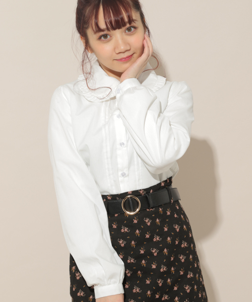 apres jour（アプレジュール）の「ベーシックフリルブラウス【ZOZOTOWN限定アイテム】（シャツ/ブラウス・レディース・ブラック/オフホワイト・フリー）」の21枚目の写真