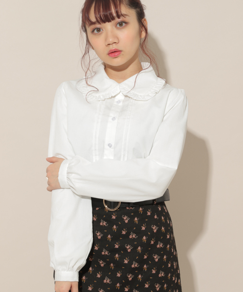 apres jour（アプレジュール）の「ベーシックフリルブラウス【ZOZOTOWN限定アイテム】（シャツ/ブラウス・レディース・ブラック/オフホワイト・フリー）」の22枚目の写真