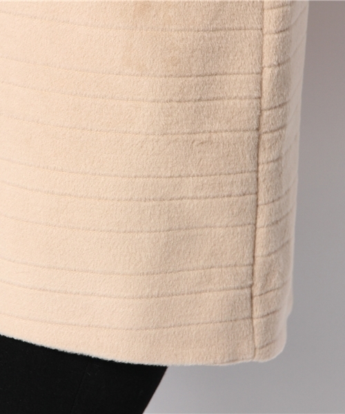 SENSE OF PLACE by URBAN RESEARCH（センスオブプレイスバイアーバンリサーチ）の「TRボーダーコート（その他アウター・レディース・ベージュ/カーキ・36/38）」の9枚目の写真